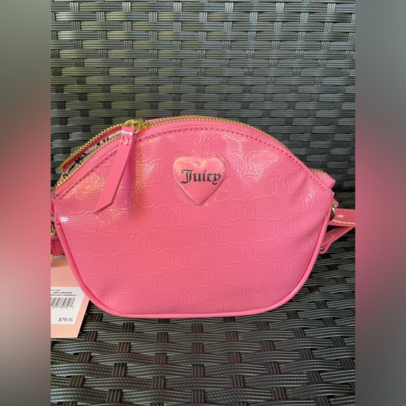 Juicy Couture Bag,Juicy Couture Pink Crossbody Bag - Picture 10 of 16